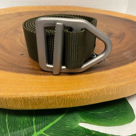 Bison Designs Last Chance Heavy Duty Olive Belt Sz:M - Picture 2 of 11